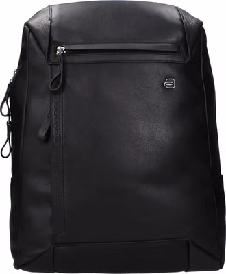 Black Leather Backpack