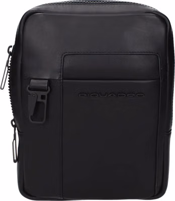 Black Leather Crossbody Bag