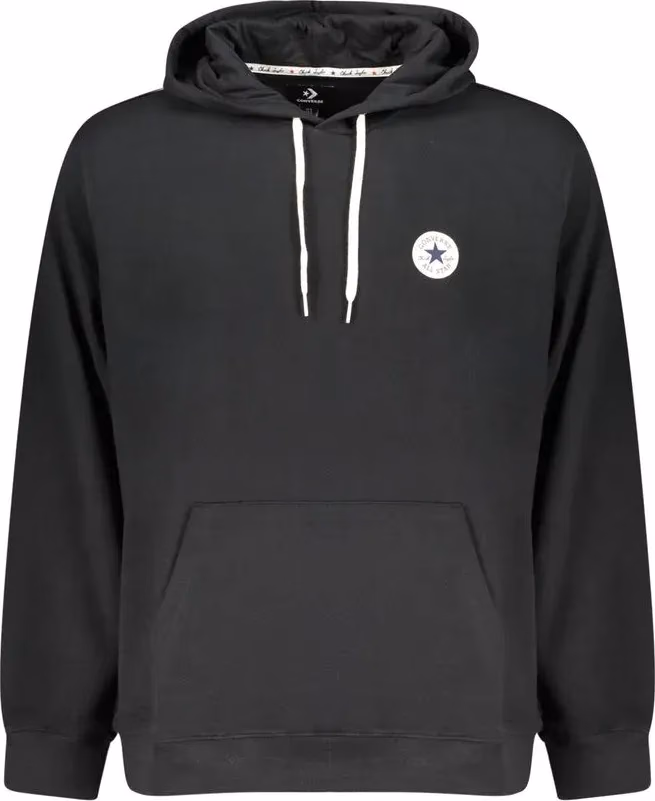 Converse Black Cotton Men's Sweatshirt