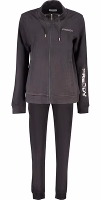 Black Cotton Women's Sweatshirt