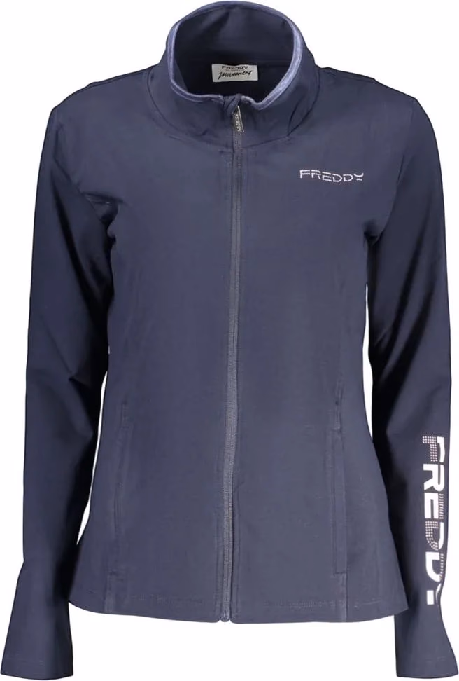 Freddy Blue Cotton Women's Sweatshirt