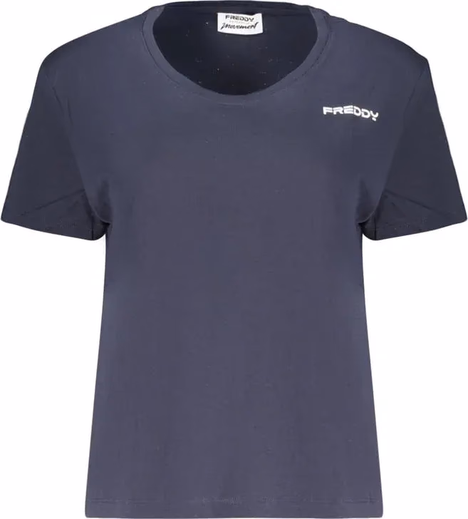 Freddy Blue Cotton Women's T-Shirt