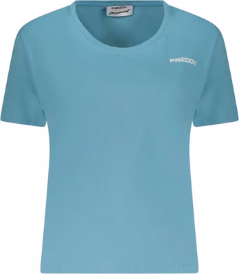 Azzurro Cotton Women's T-Shirt