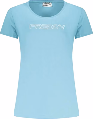 Azzurro Cotton Womens T-Shirt