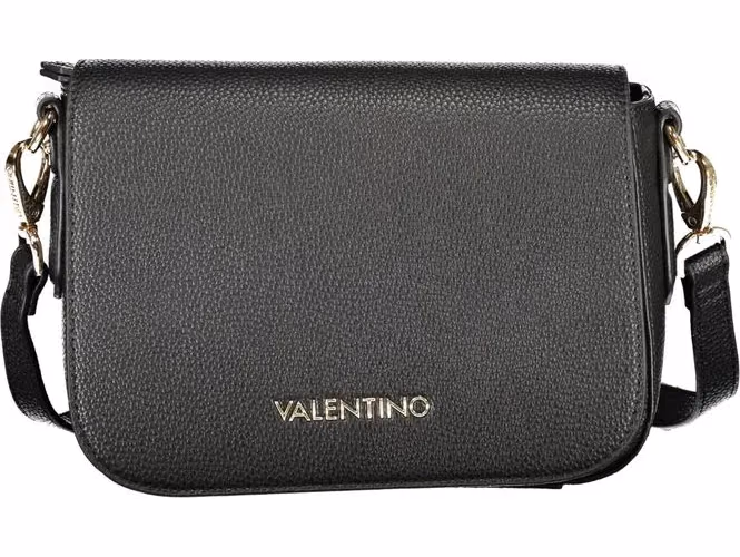 Mario Valentino Black Polyurethane Women's Bag