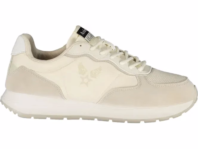 Avirex White Polyurethane Men's Sneaker