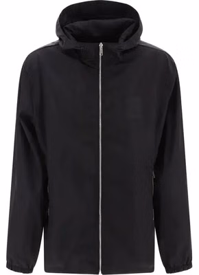 Black Nylon Shell Jacket