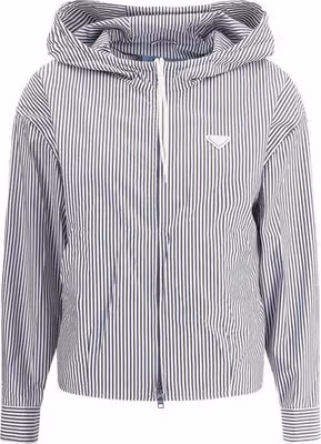 Blue Polyamide Shell Jacket