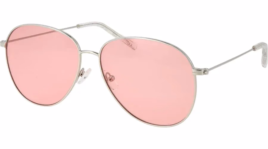 Replay Silver Metal Sunglasses