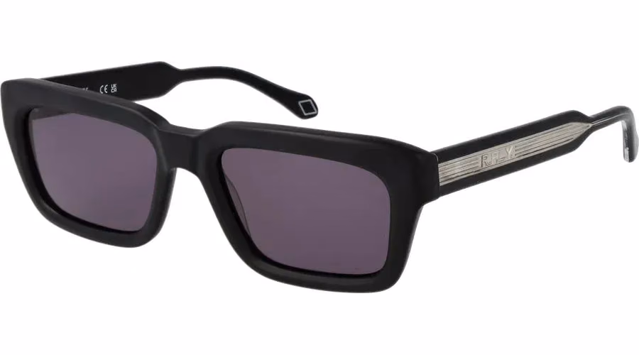 Replay Black Plastic Sunglasses