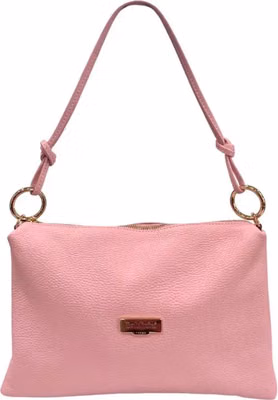Pink Leather Women Bag