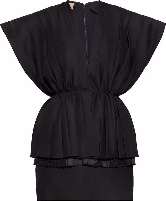 Gucci Black Wool Cocktail Dress