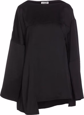 Black Silk Blouse