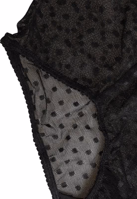 Black Logo Girdle High Waist Panty Underwear