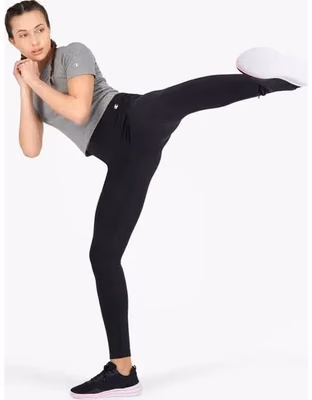 Black Cotton Leggings