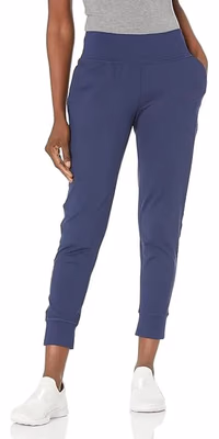 Teal Polyester Joggers (Workout Pants)
