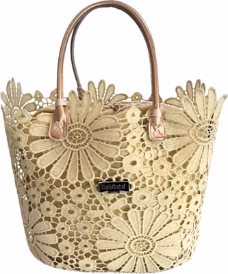 Beige PU Women Handbag