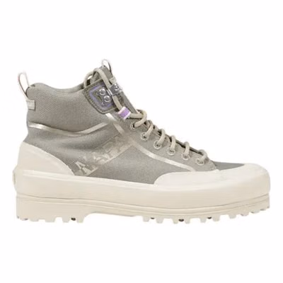 Green Fabric Athletic Sneakers