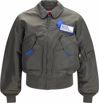 Bicolor Nylon Bomber