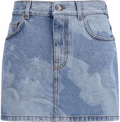 Blue Denim Skirt