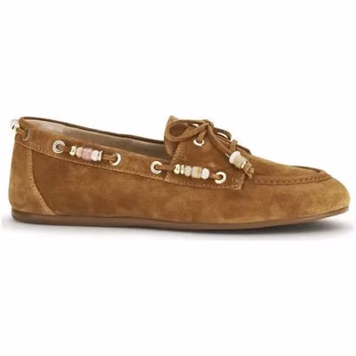 Brown Calf Leather Bos Taurus Slip-On Loafers