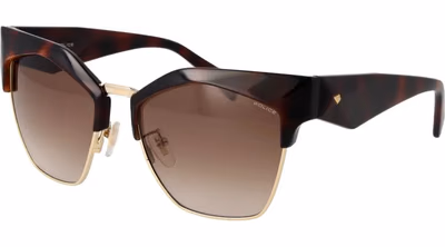 Brown Plastic Sunglasses