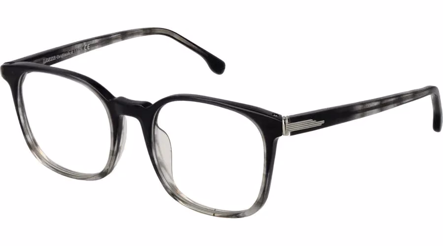 Lozza Black Cellulose Acetate Glasses (Frames)