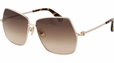 Gold Metal Sunglasses