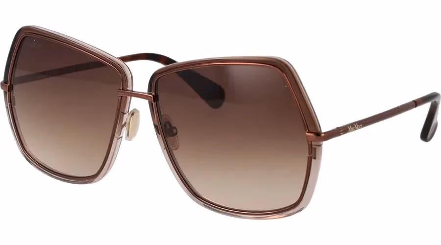 Max Mara Bronze Metal Sunglasses