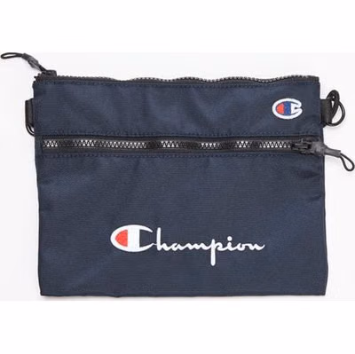 Blue Polyester Cardholder
