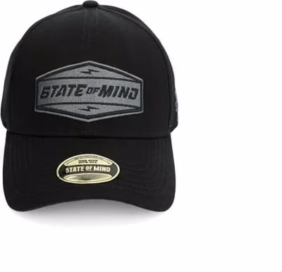 Black Cotton Cap (Baseball Hat)