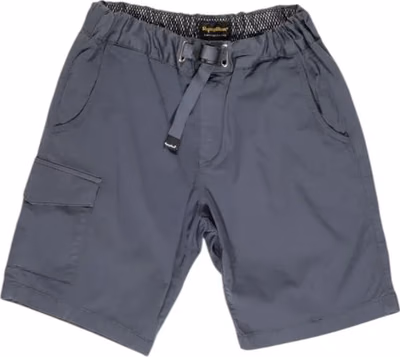 Blue Cotton Bermuda Shorts