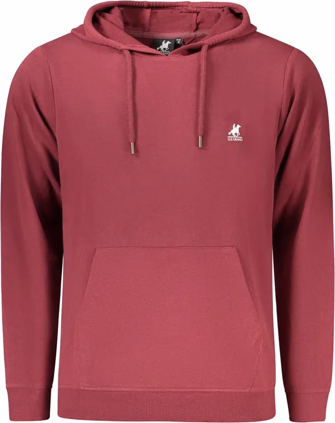U.S. Grand Polo Red Cotton Men's Sweatshirt