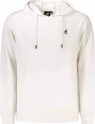 White Cotton Men Sweatshirt