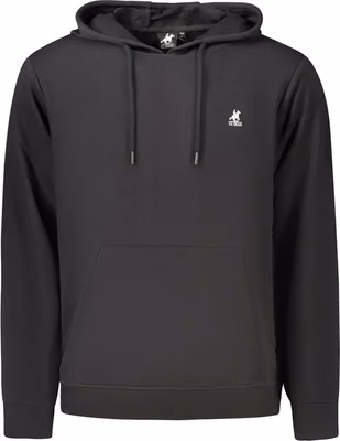 Black Cotton Men's Sweatshirt