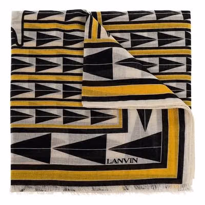 Bicolor Wool Foulard