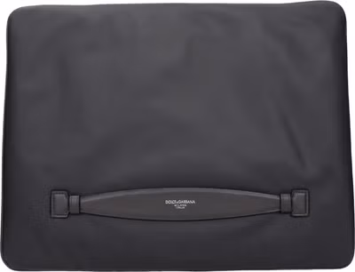 Gray Fabric Clutch Bag