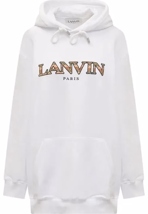 Lanvin White Cotton Sweatshirt
