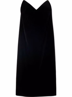 Black Cotton Cocktail Dress