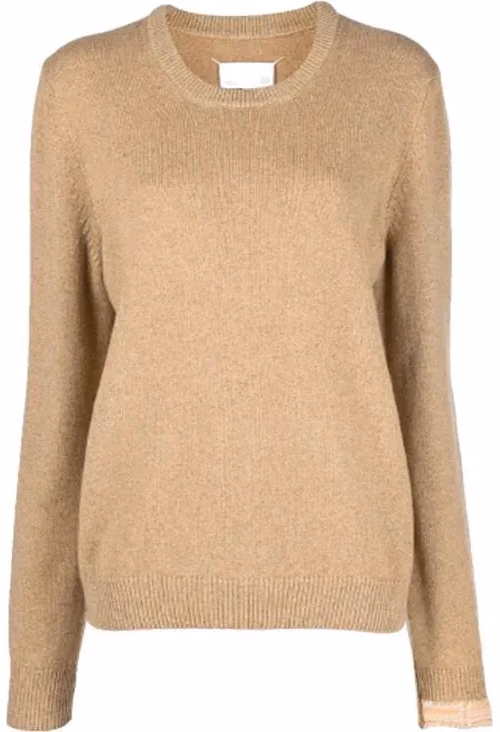 Maison Margiela Brown Cashmere Sweater