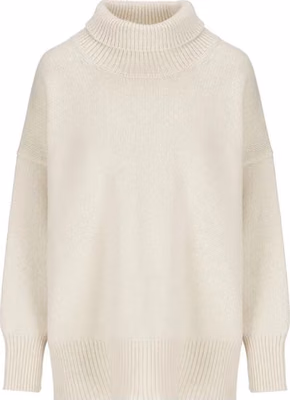 White Cashmere Turtleneck