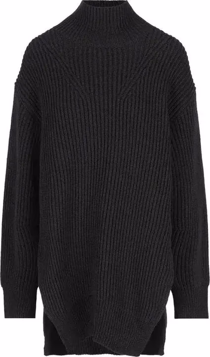 Jil Sander Black Wool Turtleneck