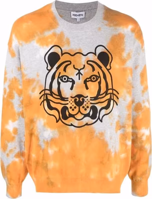 Orange Cotton Sweatshirt