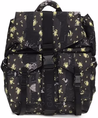 Multicolor Recycled Polyamide Backpack