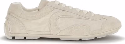 Beige Calf Leather Bos Taurus Sneakers