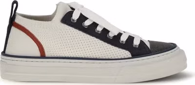 Multicolor Cotton Low Top Sneakers