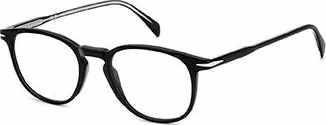 Black Acetate Glasses (Frames)