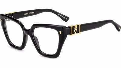 Black Acetate Glasses (Frames)