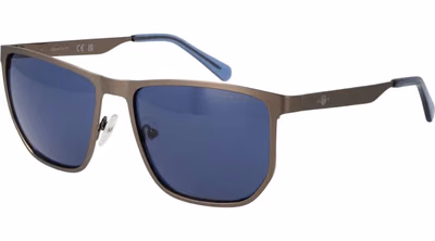 Gray Metal Sunglasses