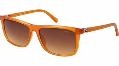 Orange Plastic Sunglasses
